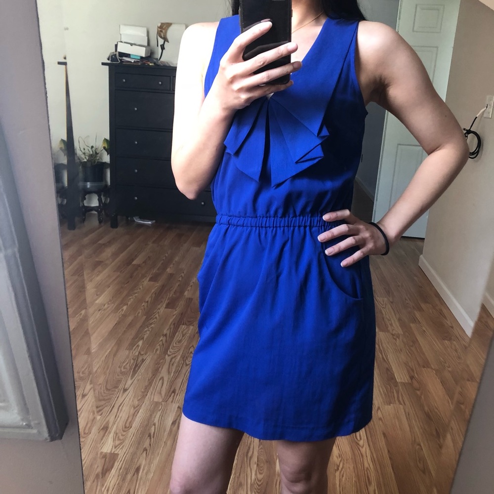 Silence + noise blue dress size XS